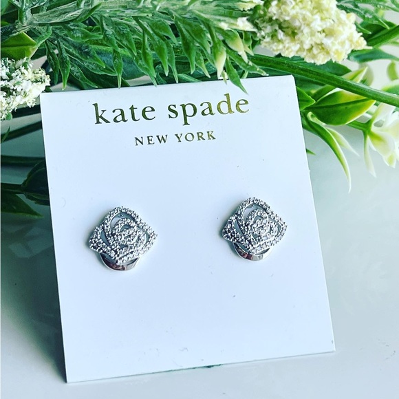 kate spade Jewelry - Kate Spade crystal stud earrings